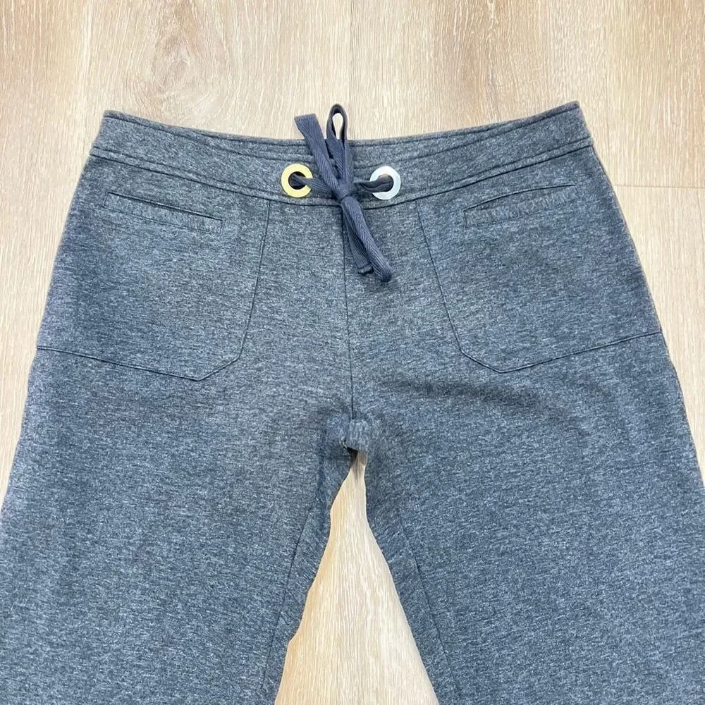 Tory Burch Drawstring Waist Relaxed Leg Sweatpants, Sample Women’s Small - Picture 2 of 9